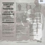 BABATUNDE & PHENOMENA - LEVELS OF CONSCIOUSNESS Vinyl Record