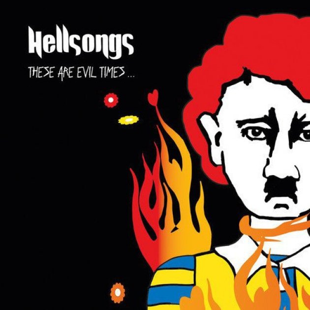 TR255LP.jpg HELLSONGS - THESE ARE EVIL TIMES Vinyl Record - Image 1