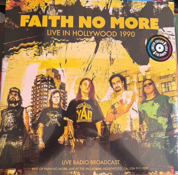 VC98906.jpg FAITH NO MORE - Hollywood 1990 (Coloured Vinyl) - Image 1