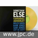 CANNONBALL ADDERLEY - SOMETHIN ELSE (YELLOW COLOURED Vinyl Record
