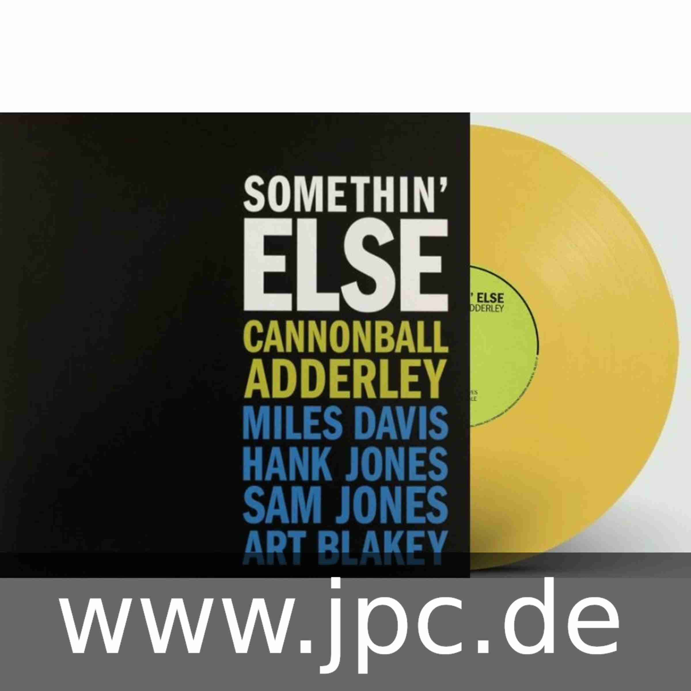 VNL22657.jpg CANNONBALL ADDERLEY - SOMETHIN ELSE (YELLOW COLOURED Vinyl Record - Image 1