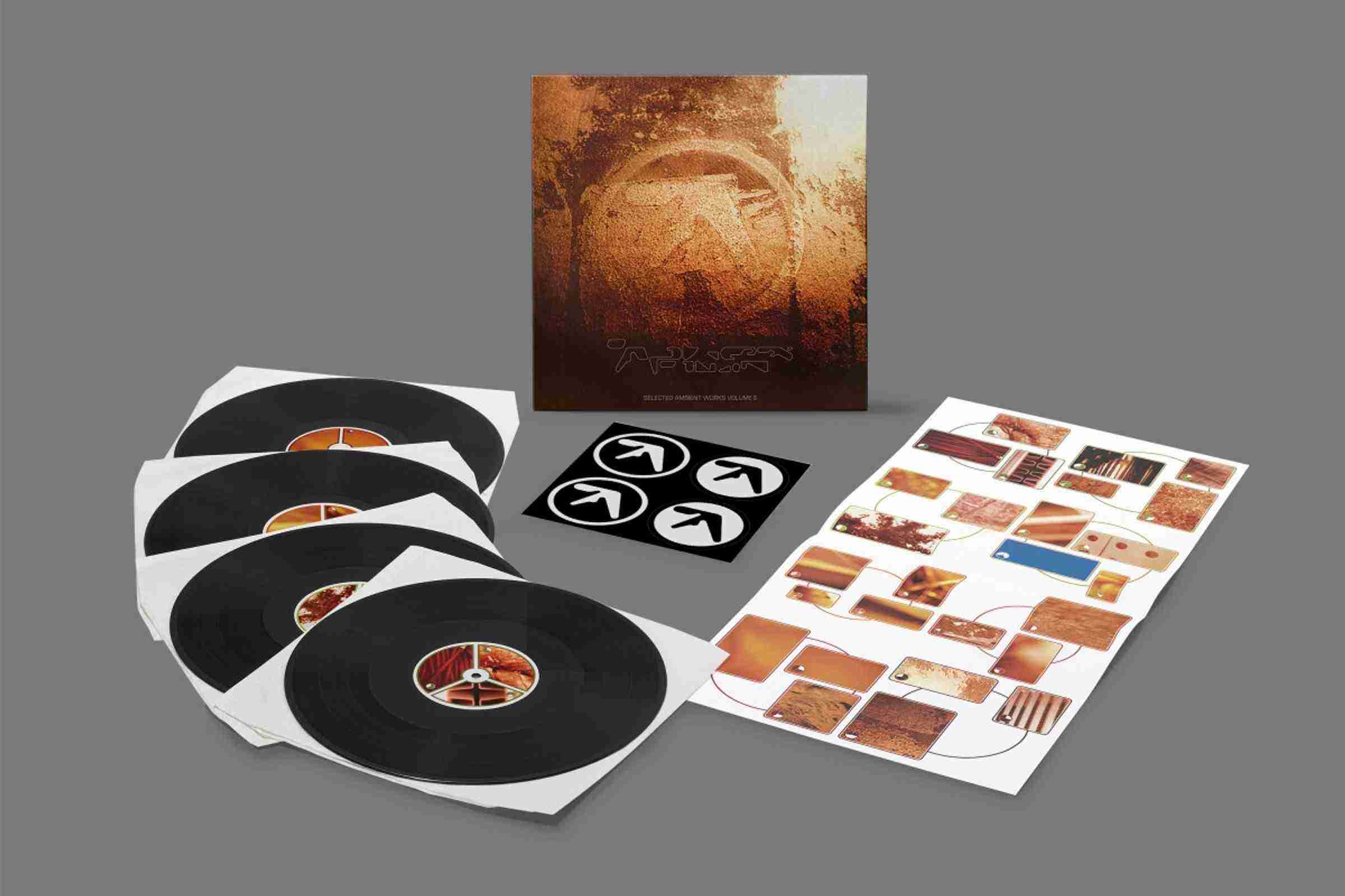 WARPLP21R.jpg Aphex Twin - Selected Ambient Works II (4LP/BioVinyl/Poster) Vinyl Record - Image 1
