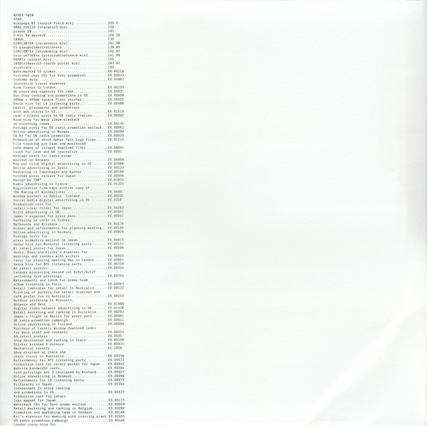 WARPLP247.jpg APHEX TWIN - SYRO - Image 1