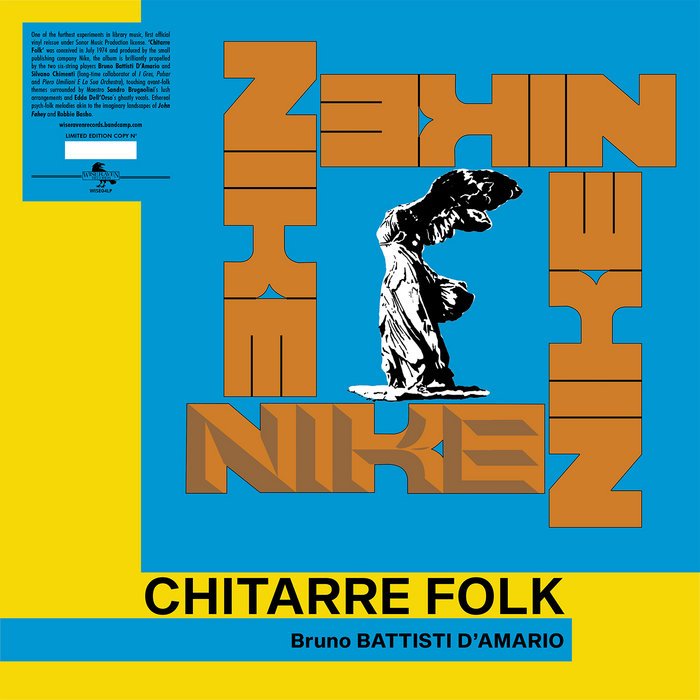 WISE04LP.jpg BRUNO BATTISTI DAMARIO - Chitarre Folk (Numbered Edition) Vinyl Record - Image 1