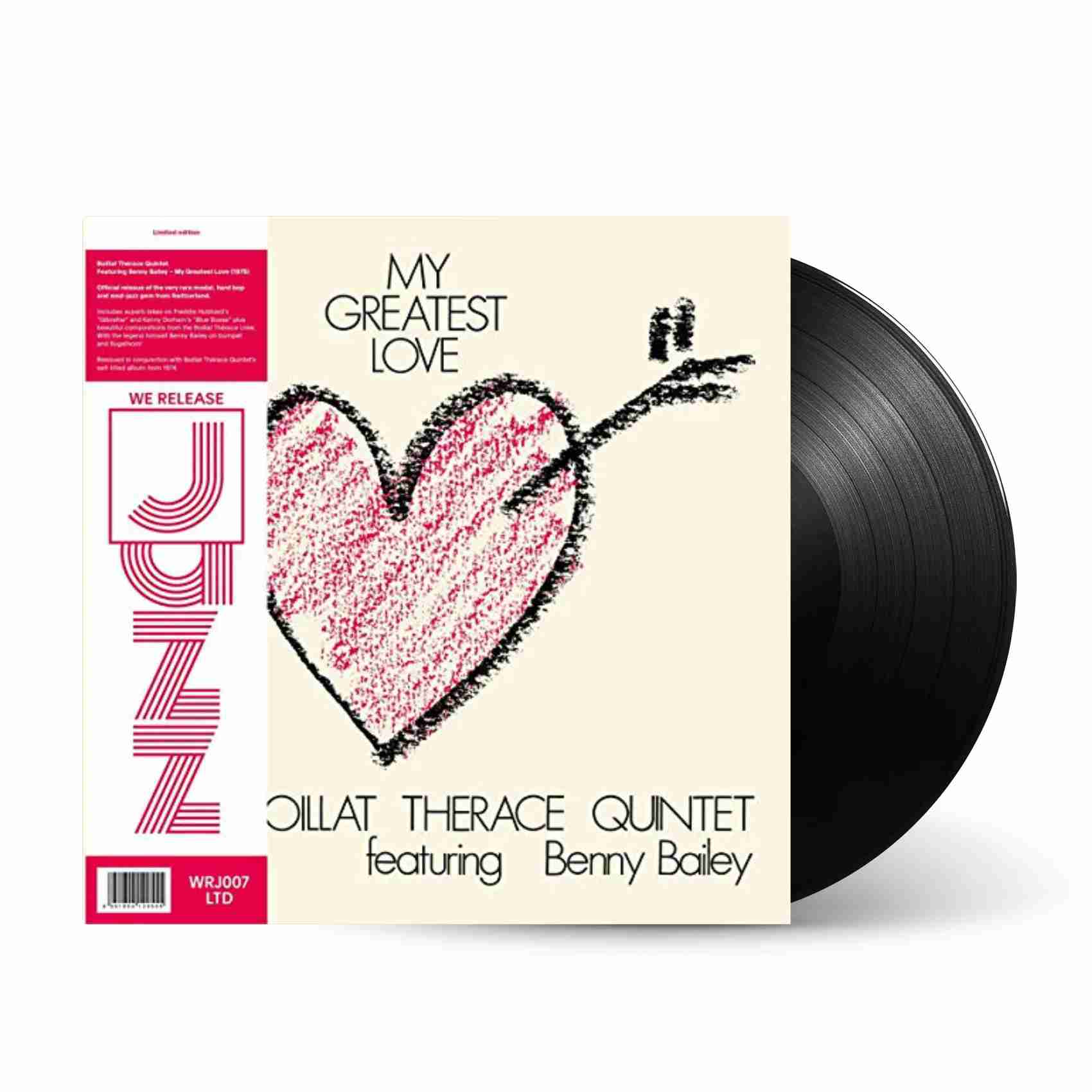WRJ007LTD.jpg BOILLAT THERACE QUINTET FEATUR - MY GREATEST LOVE Vinyl Record - Image 1