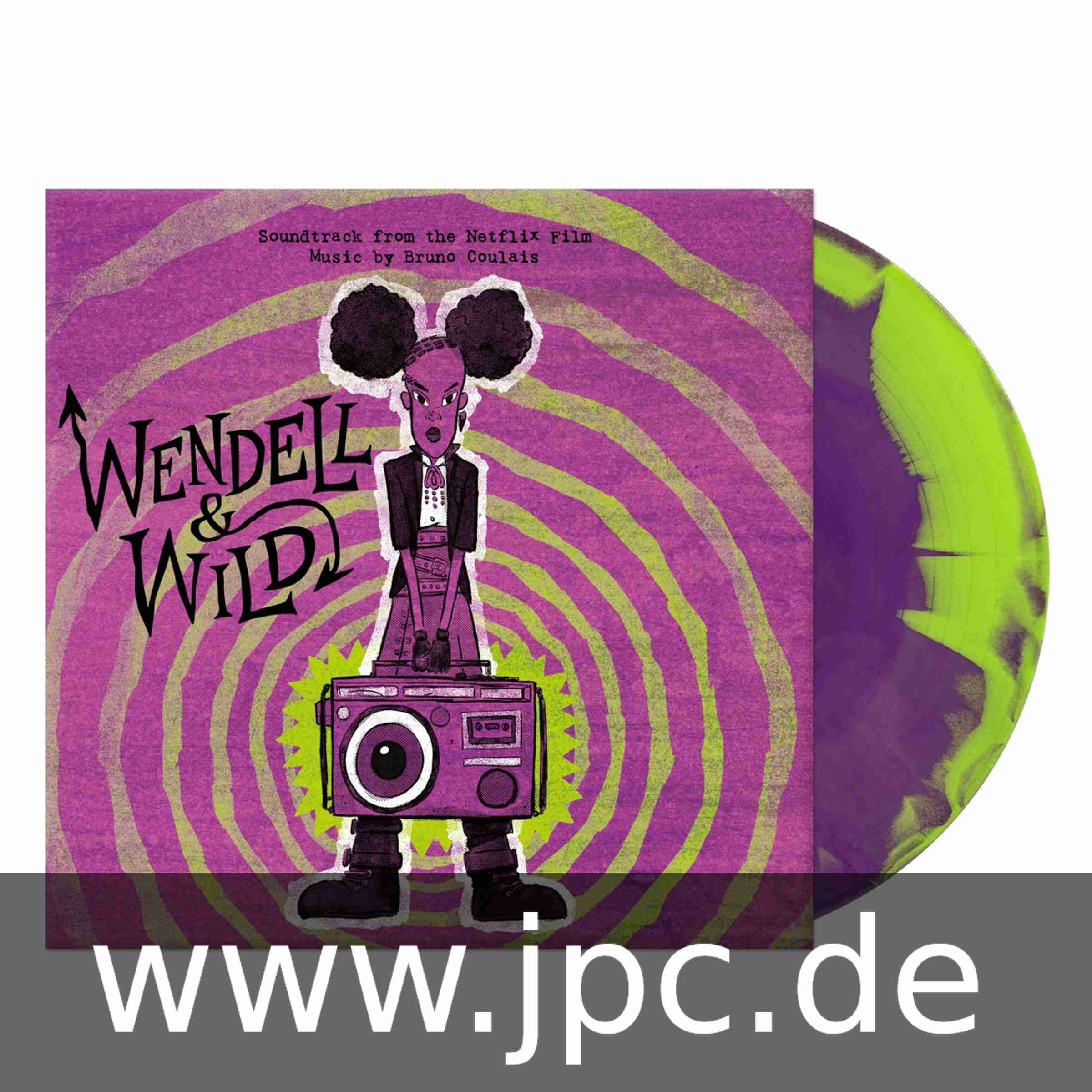 WW173.jpg Coulais, Bruno - Wendell and Wild (1LP 180g green/violet) Vinyl Record - Image 1