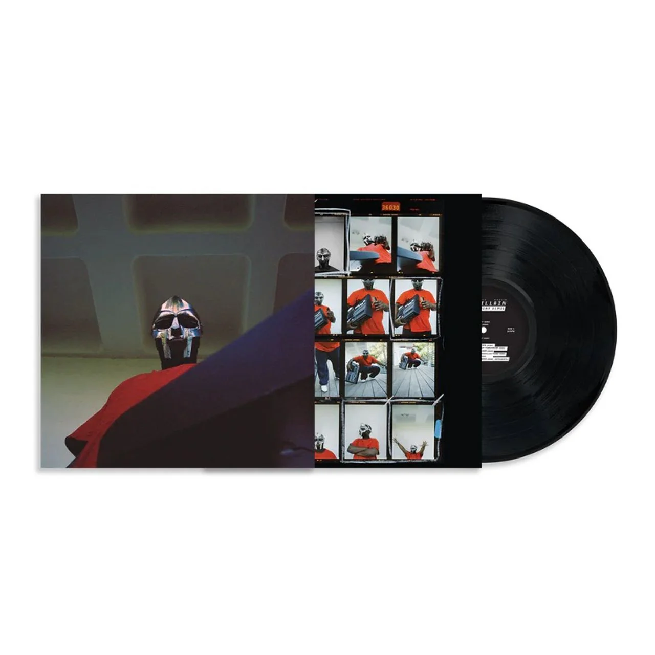 madvillain-madvillainy-demos-black-vinyl-sealed-us-vinyl-lp-album-record-5cilpma855928-855928b.webp Madvillain & Madlib & MF Doom - Madvillainy Demos Vinyl Record - Image 1