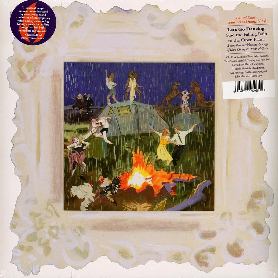 61297939657.jpg LETS GO DANCING / VARIOUS - LETS GO DANCING (ORANGE VINYL - Image 1