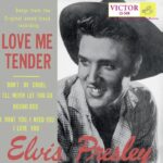 ELVIS PRESLEY - Love Me Tender (Japan) (Half/Half Red/Silver Half/Half Vinyl)