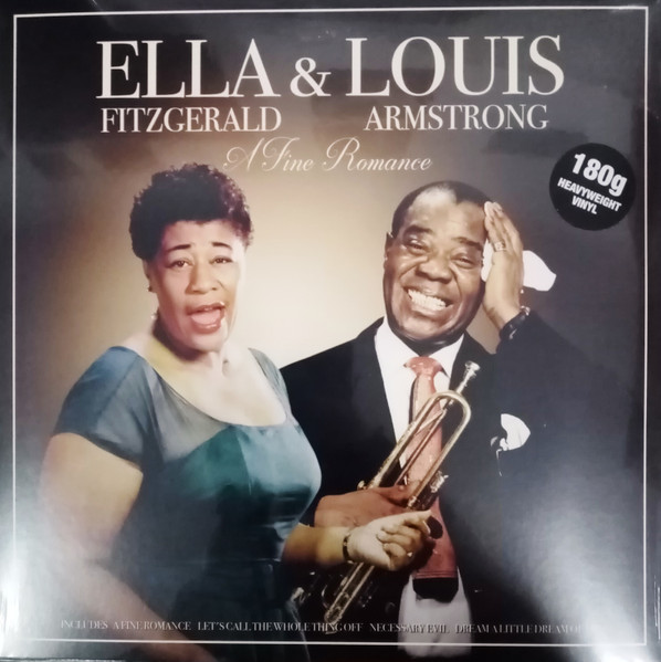 BELL136.jpg ELLA FITZGERALD & LOUIS ARMSTRONG - A Fine Romance - Image 1