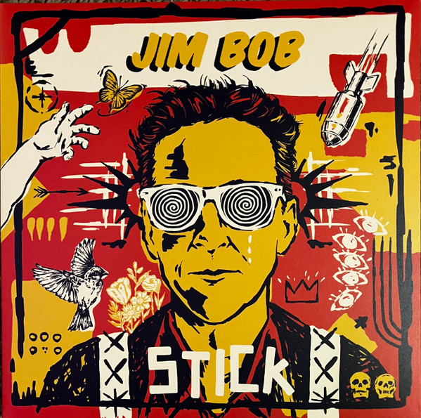 BRED928.jpg JIM BOB - STICK - ORANGE GATEFOLD VINYL - Image 1