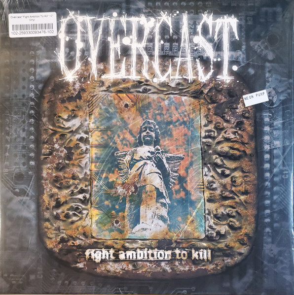 BT060.jpg OVERCAST - Fight Ambition To Kill (Mint/Baby Blue Splatter) - Image 1