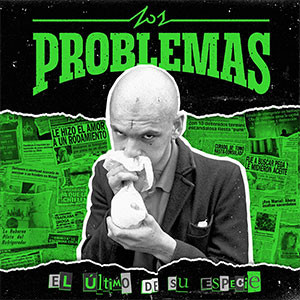 CG162406LP.jpg LOS PROBLEMAS - El Ultimo De Su Especie (Green/Black Marbled Vinyl) - Image 1
