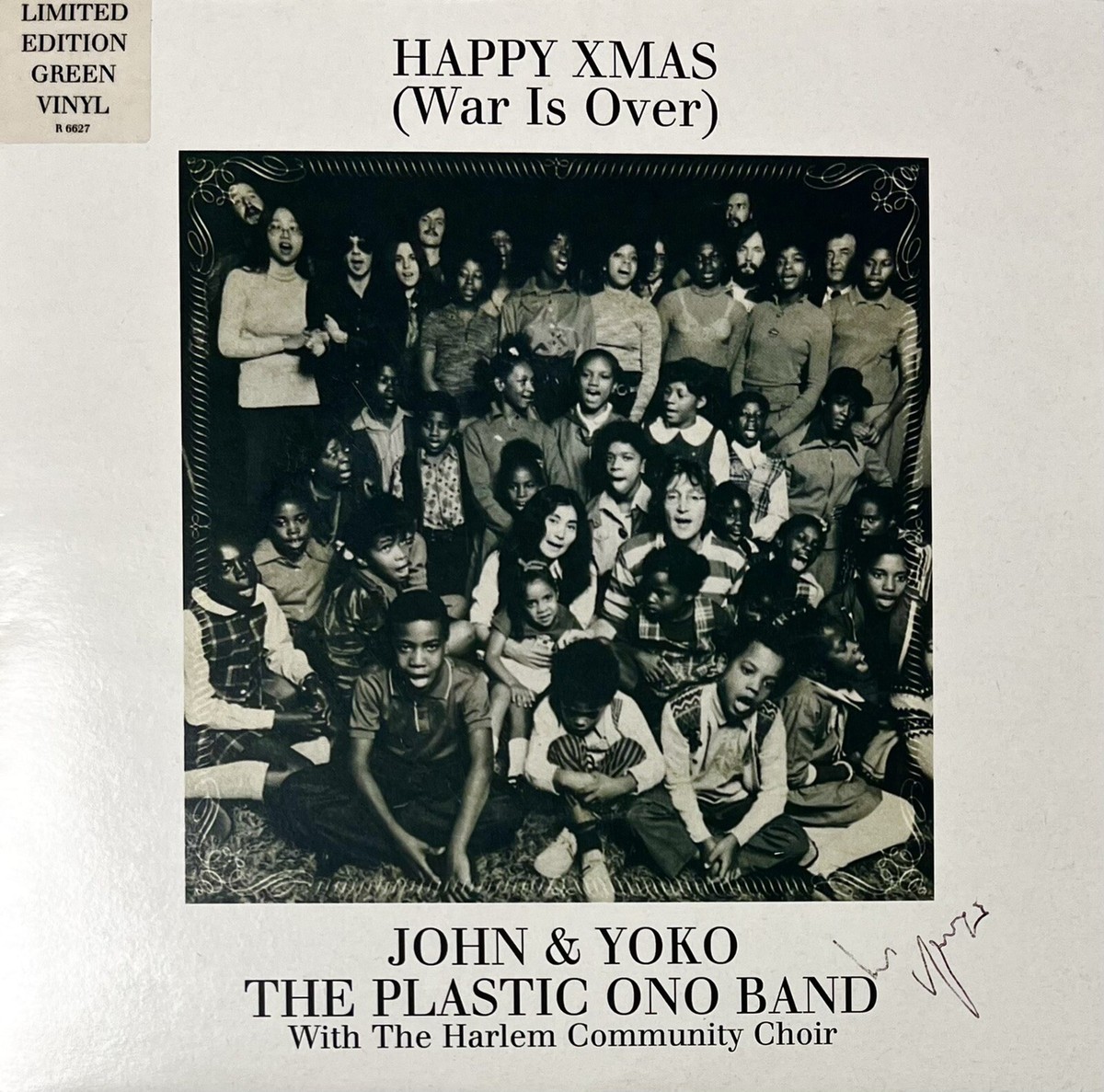 CO0602478503863.jpg LENNON JOHN/YOKO ONO/PLASTIC - HAPPY XMAS (WAR IS OVER) (GREE - Image 1