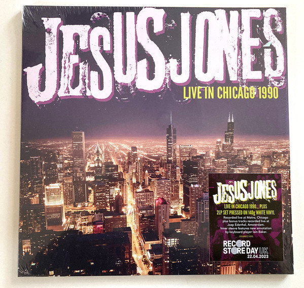 DEMREC1093.jpg JESUS JONES - Live In Chicago 1990 (White Vinyl) (Rsd 2023) - Image 1