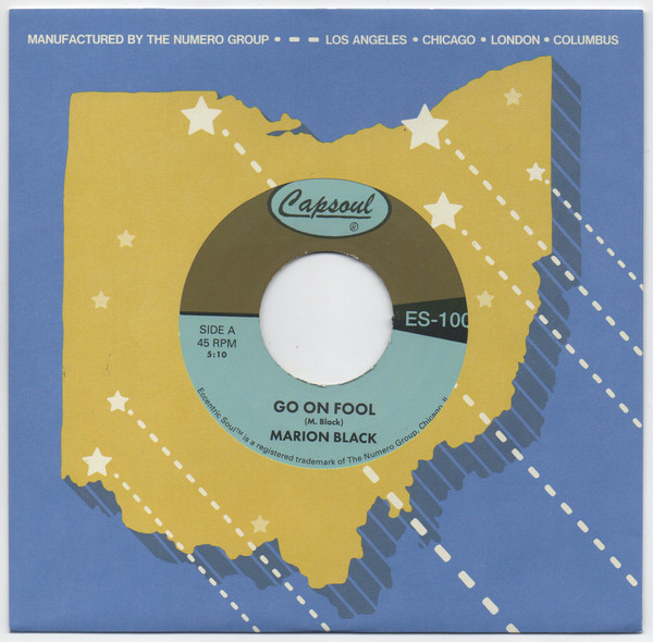 ES100.jpg MARION BLACK - GO ON FOOL B/W WHO KNOWS - Image 1