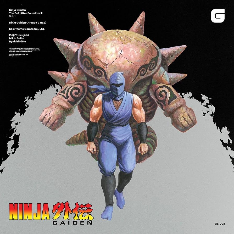 GS3LP.jpg KEIJI RAMAGASHI / RIYUCHI NITTA - Ninja Gaiden: The Definitive Soundtrack - Volume 1 - Image 1