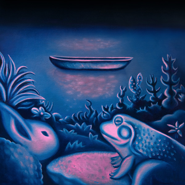 HDLP022.jpg JERKCURB - NIGHT FISHING ON A CALM LAKE - Image 1
