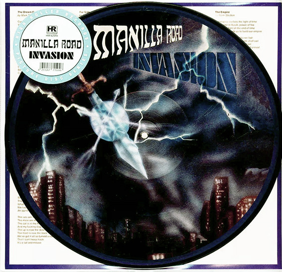HRR623PD.jpg MANILLA ROAD - Invasion (Picture Disc) - Image 1