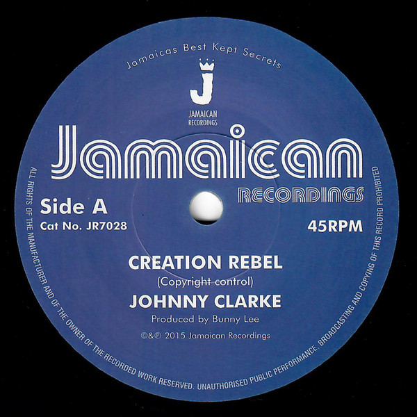 JR7028.jpg JOHNNY CLARKE - CREATION REBEL / VERSION - Image 1