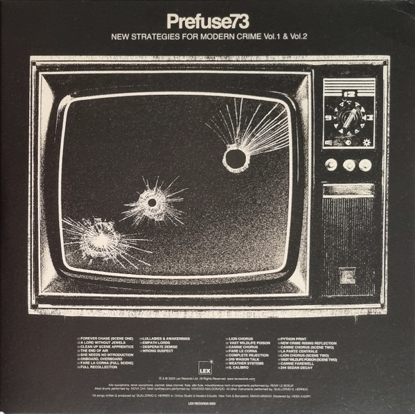 LEX180LP.jpg PREFUSE 73 - NEW STRATEGIES VOL. 1 & 2 - Image 1