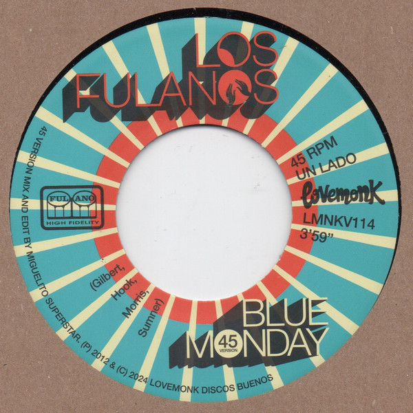 LMNKV114.jpg Los Fulanos - Blue Monday / Why Don't We Do Some Boogaloo? - Image 1