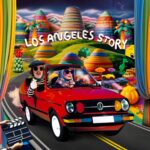PAUL CHERRY + KATE BOLLINGER - Los Angeles Story (Clear/Red/Black Swirl Vinyl)