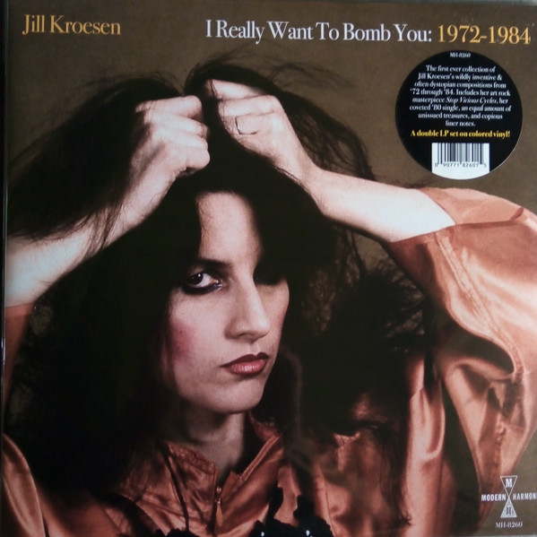 LPMH8260C.jpg JILL KROESEN - I Really Want To Bomb You: 1972-1984 (Clear Orange Vinyl) - Image 1