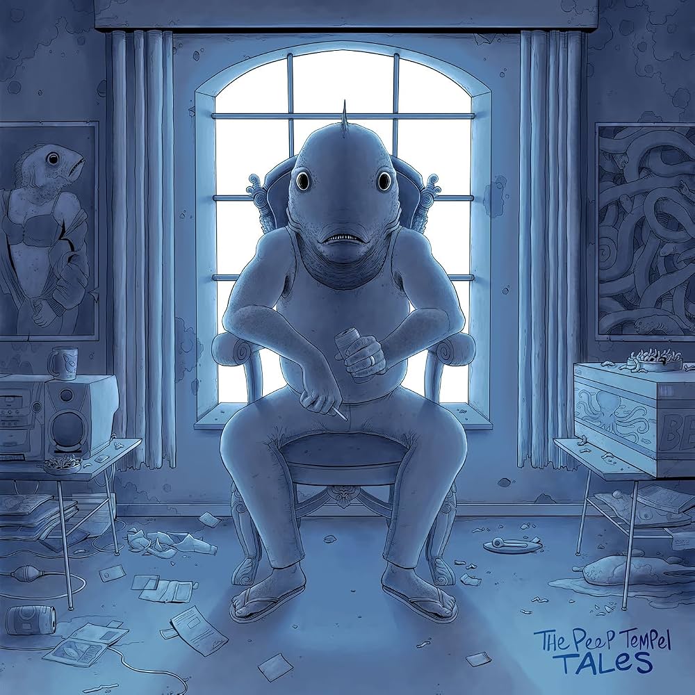LPWSAR007C.jpg PEEP TEMPEL - Tales (2024 Reissue) (Neon Pink Vinyl) - Image 1
