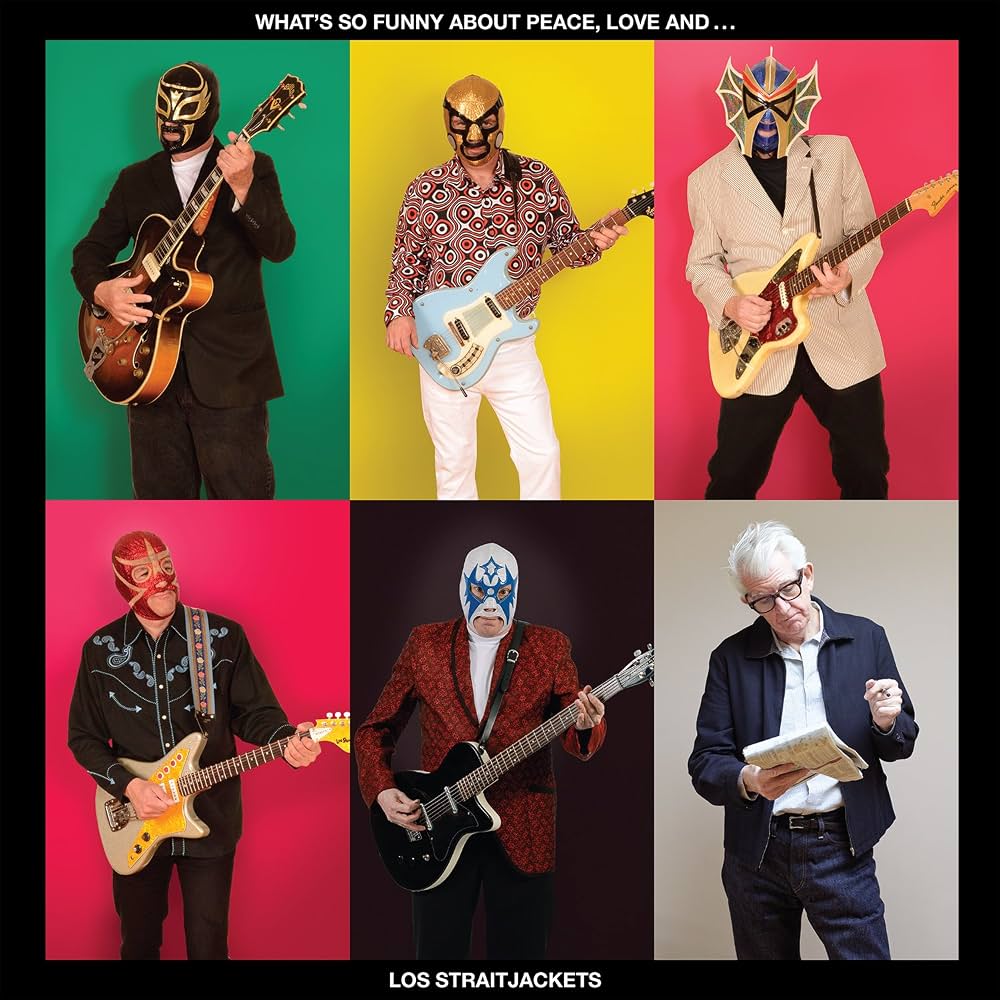 LPYEP2496C.jpg LOS STRAITJACKETS - Whats So Funny About Peace. Love And Los Straitjackets (Yellow Vinyl) - Image 1