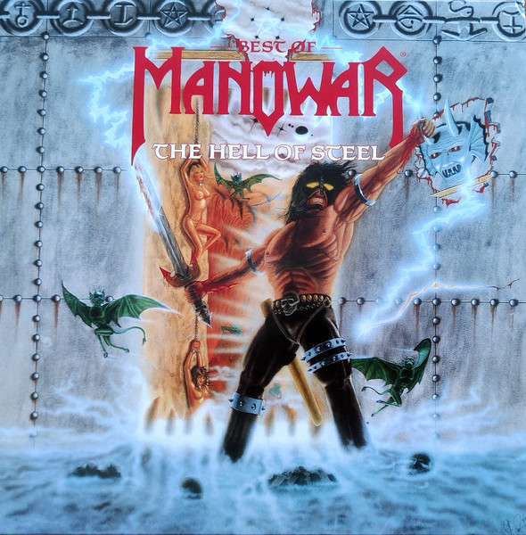 MOVLP3833.jpg Manowar - Hell Of Steel (Best Of) (2LP Black) - Image 1