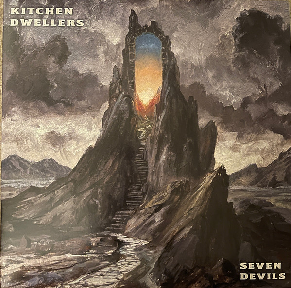 NOCO23LPC1.jpg KITCHEN DWELLERS - SEVEN DEVILS (BLUE-ORANGE GALAXY VINYL) - Image 1
