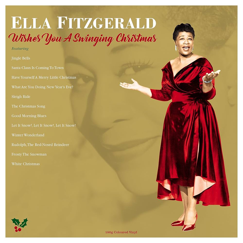 NOTLP304.jpg ELLA FITZGERALD - A Swinging Christmas (Gold Vinyl) - Image 1