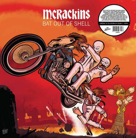 SUB024.jpg MCRACKINS - Bat Out Of Shell (Egg Coloured Vinyl) - Image 1