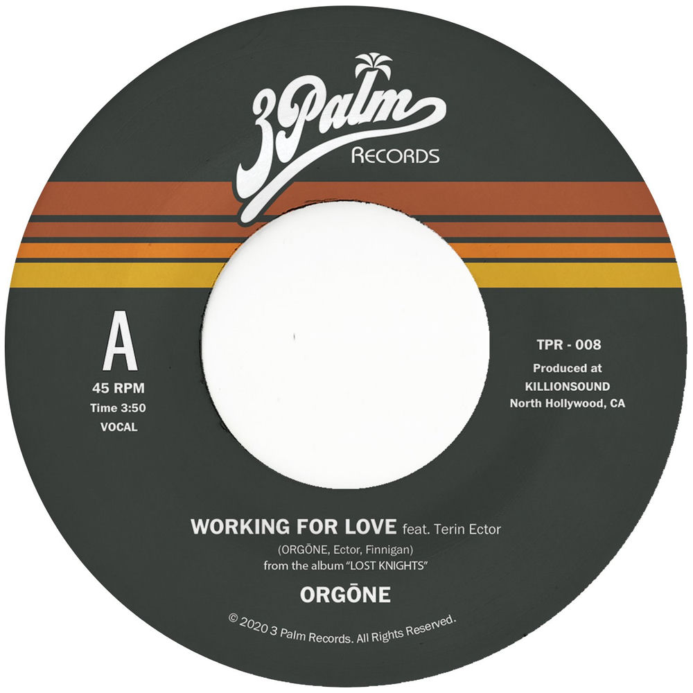TPR008C1.jpg ORGONE - WORKING FOR LOVE B/W DREAMER - Image 1