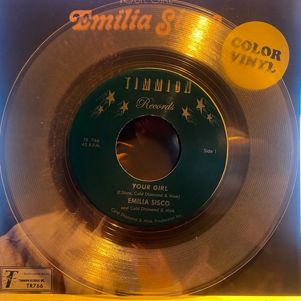 TR766C1.jpg EMILIA SISCO & COLD DIAMOND & MINK - YOUR GIRL (CLEAR VINYL) - Image 1