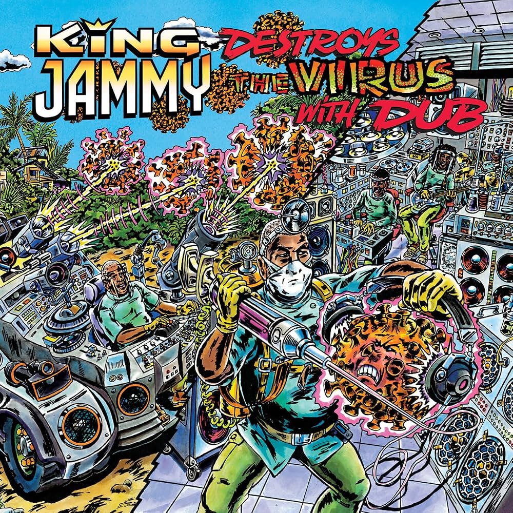 VPGSRL2731.jpg KING JAMMY - Destroys The Virus With Dub (Limited Edition) (+Poster) - Image 1
