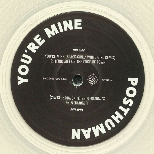 YUM062V.jpg Posthuman - You're Mine (Inc. Luke Vibert Remix) - Image 1