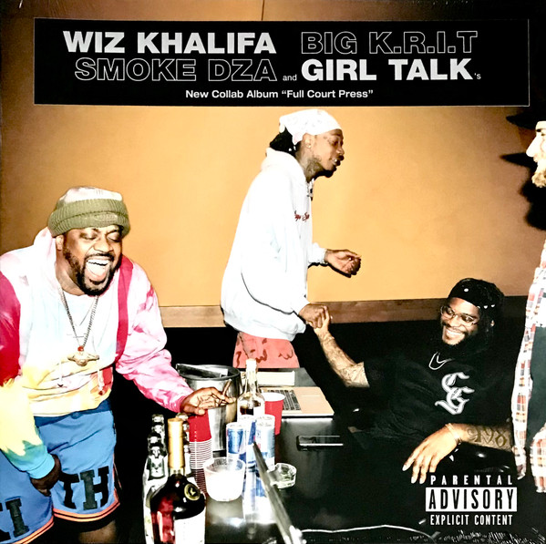FCP001B.jpg WIZ KHALIFA & BIG K.R.I.T. & SMOKE DZA & GIRL TALK - FULL COURT PRESS - Image 1