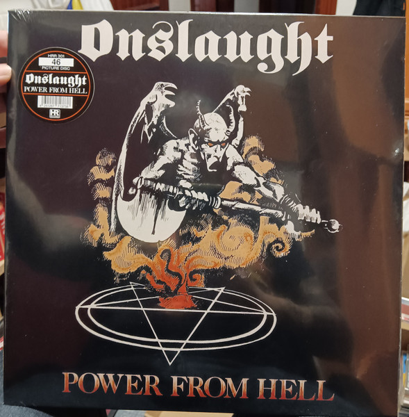 HRR301PD.jpg ONSLAUGHT - Power From Hell (Picture Vinyl) - Image 1