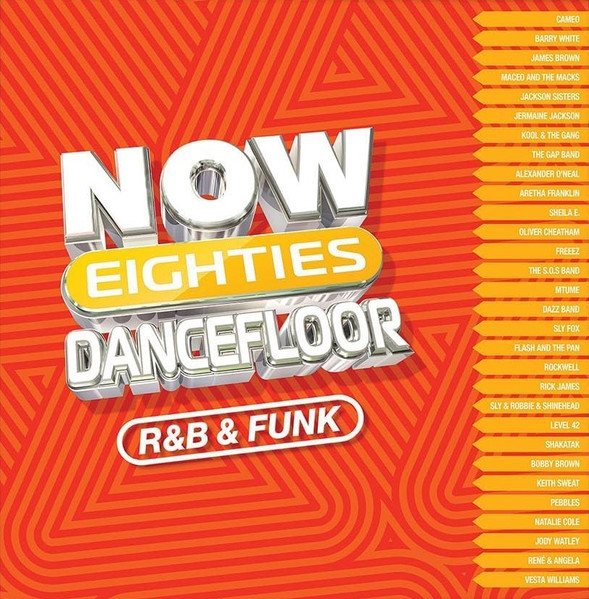 LPDF4.jpg VARIOUS ARTISTS - Now 80s Dancefloor / R&B And Funk (Red/White Vinyl) - Image 1