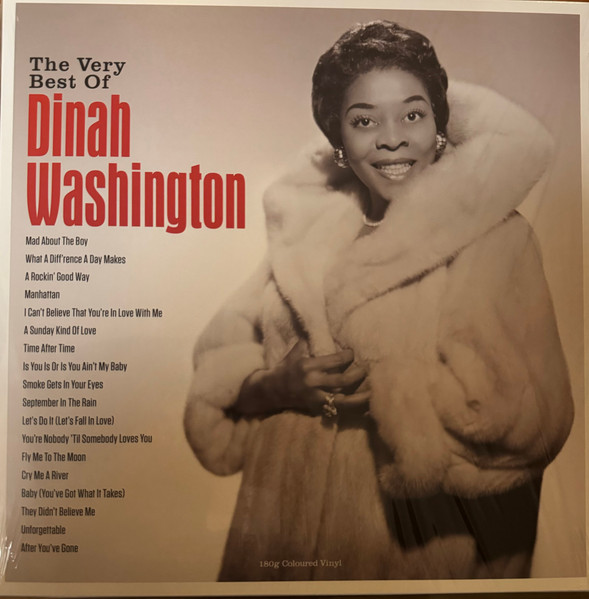 NOTLP366.jpg DINAH WASHINGTON - The Very Best Of Red Vinyl - Image 1