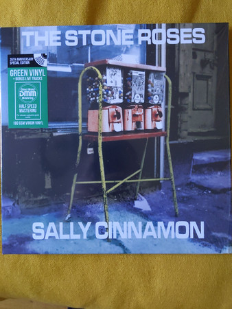 REVLP36363.jpg STONE ROSES - Sally Cinnamon + Live (Green Vinyl) - Image 1