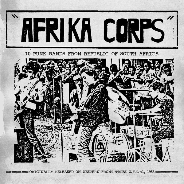 SHOUT1.jpg VARIOUS ARTISTS - Afrika Corps - 10 Punk Bands From Republic Of South Africa - Image 1