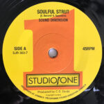 SOUL JAZZ RECORDS PRESENTS STUDIO ONE 45S: SOUND D - SOULFUL STRUT / TIME IS TIGHT